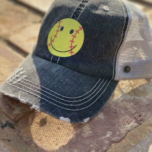 softball trucker hat
