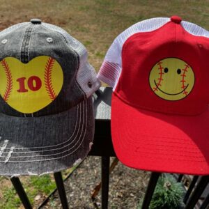 softball hats personalized custom