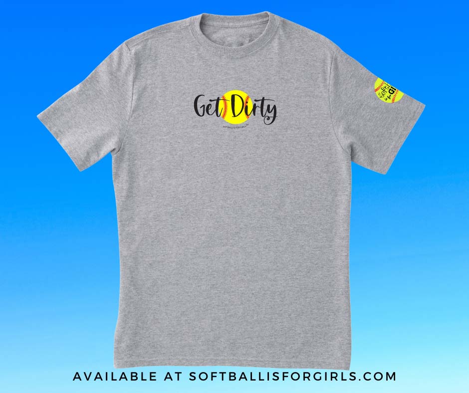 get dirty softball shirt