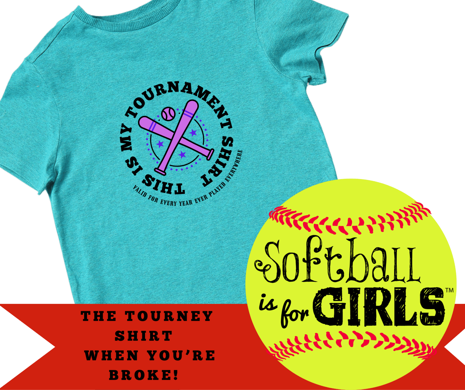 Girls' Softball Clothing