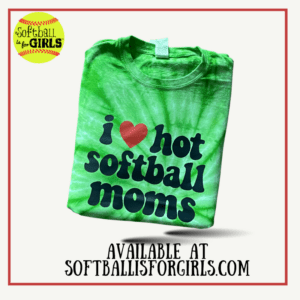 hot mom softball shirt